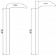 Kama (410 (mm), OAK) (Pair) Kama (410 (mm), OAK) (Pair)