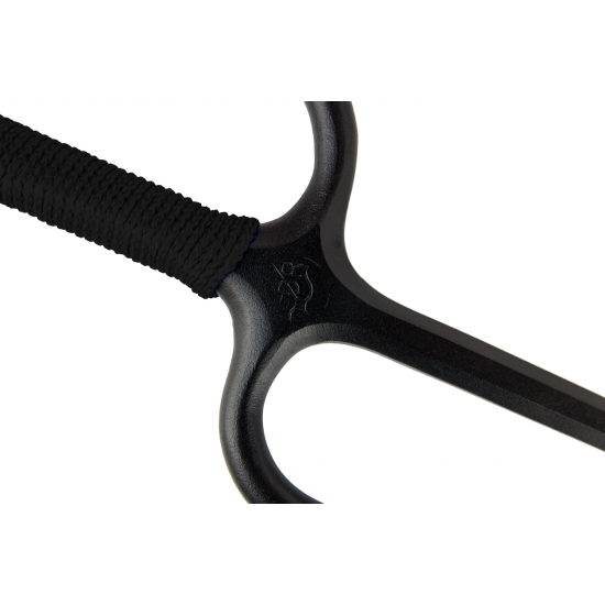 Manji Sai with handles, Iron (Octagonal, BLACK ROPE HANDLES) (Pair) Manji Sai with handles, Iron (Octagonal, BLACK ROPE HANDLES) (Pair)