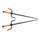Manji Sai with handles,  Iron ( Octagonal,WOODEN HANDLES) (Pair)