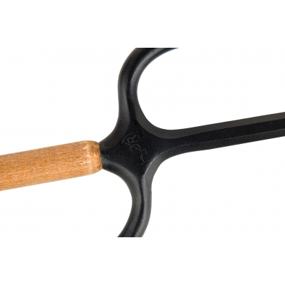 Manji Sai with handles,  Iron ( Octagonal,WOODEN HANDLES) (Pair)