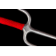 Manji Sai with handles, Stainless Steel ( Round,RED ROPE HANDLES) (Pair) Manji Sai with handles, Stainless Steel ( Round,RED ROPE HANDLES) (Pair)
