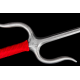 Manji Sai with handles , Stainless Steel ( Octagonal,RED ROPE HANDLES) (Pair) Manji Sai with handles , Stainless Steel ( Octagonal,RED ROPE HANDLES) (Pair)