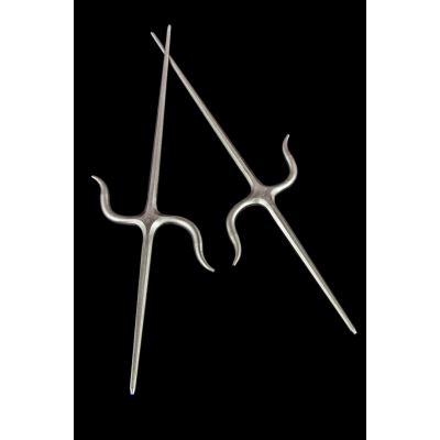 Manji sai (stainless steel) 57 cm (pair)