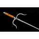Sai Stainless Steel (Round, WOODEN HANDLES) (Pair) Sai Stainless Steel (Round, WOODEN HANDLES) (Pair)