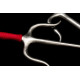 Sai Stainless Steel ( Round, RED ROPE HANDLES) (Pair) Sai Stainless Steel ( Round, RED ROPE HANDLES) (Pair)