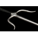 Sai Stainless Steel ( Round, BLACK ROPE HANDLES) (Pair) Sai Stainless Steel ( Round, BLACK ROPE HANDLES) (Pair)