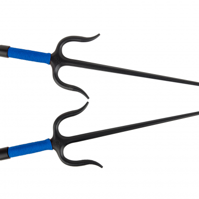 Sai Iron ( Octagonal, BLUE ROPE HANDLES) (Pair)