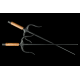 Sai Iron ( Round, WOODEN HANDLES) (Pair) Sai Iron ( Round, WOODEN HANDLES) (Pair)