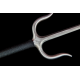 Sai Stainless Steel ( Octagonal, BLACK ROPE HANDLES) (Pair) Sai Stainless Steel ( Octagonal, BLACK ROPE HANDLES) (Pair)