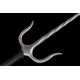 Sai of Fire S. Steel with black rope handles (Pair) Sai of Fire S. Steel with black rope handles (Pair)