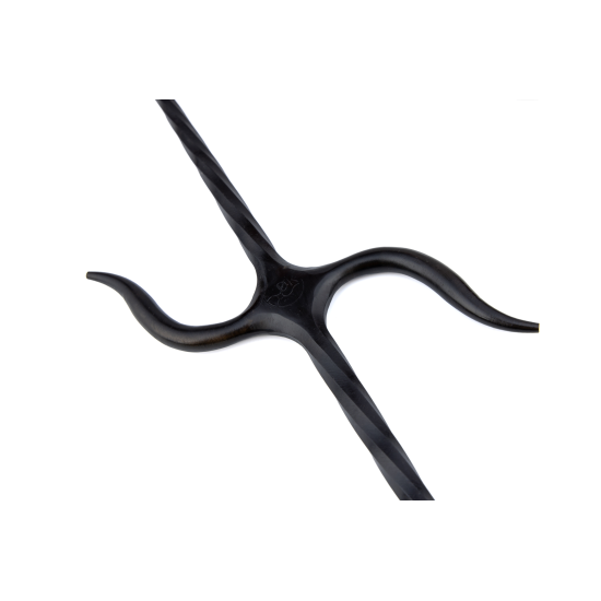 Manji sai of Fire wrought iron 52 cm (pair) Manji sai of Fire wrought iron 52 cm (pair)