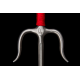 Shimbukan Sai S.Steel octagonal with red rope handles (pair) Shimbukan Sai S.Steel octagonal with red rope handles (pair)